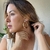 ARGOLA GRANDE TARRAXA ESFERA - Carol Araújo acessórios