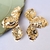 BRINCO PLACA FLOR GRANDE - comprar online
