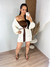 Cardigã alongado - Off white - comprar online