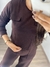 Conjunto Moletinho - Marrom - loja online