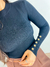 Blusa Manga longa Alana- Preta na internet