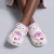 Babuche Abcspace Clog Arco Iris com Led