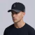 Boné Básico BLCK com Logo Bordado - Preto/Cinza
