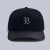 Boné Básico BLCK com Logo Bordado - Preto/Cinza na internet