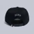 Boné Básico BLCK com Logo Bordado - Preto/Cinza - Garcia Calçados