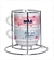 Torre com 2 xícaras personalizadas - Mãe, amor que fortalece