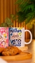 Caneca branca premium melhor vovô e vovó do mundo - avós 2025 na internet