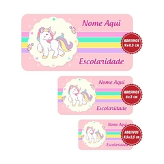 Imagem do Etiquetas escolares