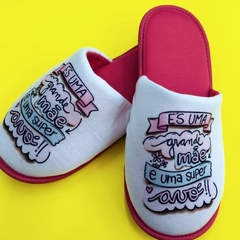 Pantufa chinelo personalizada COLORS ESCOLHA SEU TEMA VARIADOS - comprar online
