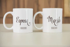 Caneca interativa Spotify com QR Code - personalizada - Vanmix Presentes