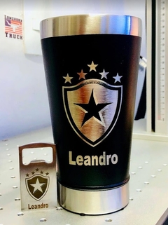 COPO TÉRMICO PARA CERVEJA 473ML - Estilo Stanley na internet