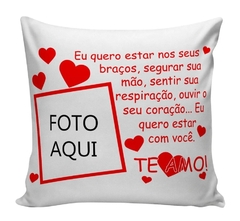 Capa de Almofada Quadrada 40 x40 cm
