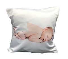 Almofada com enchimento personalizada Quadrada 40 x40 cm - na internet
