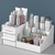 Organizador de mesa para maquiagem, cosméticos e jóias. grande capacidade de - comprar online