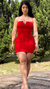 vestido vermelho - comprar online