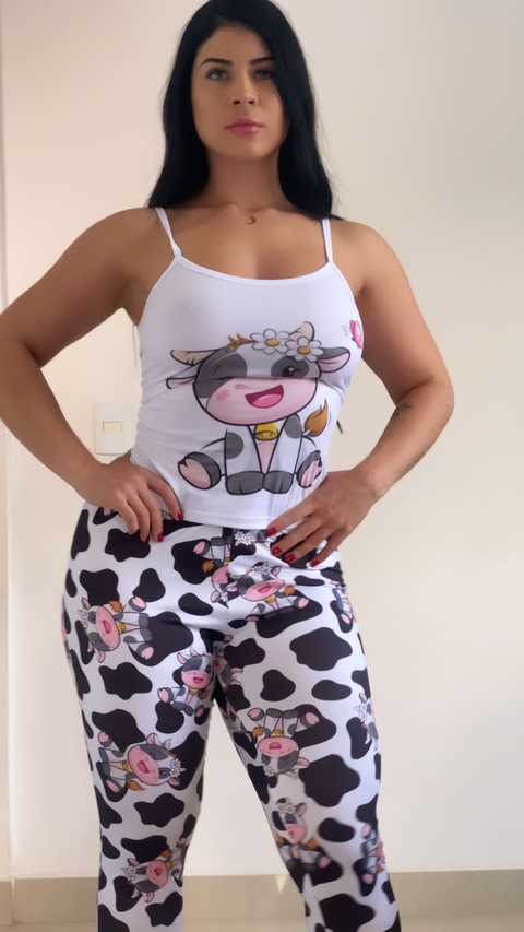 pijama vaquinha