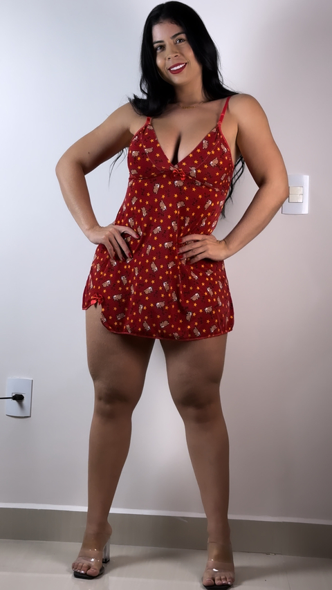 camisola vermelha bichinho