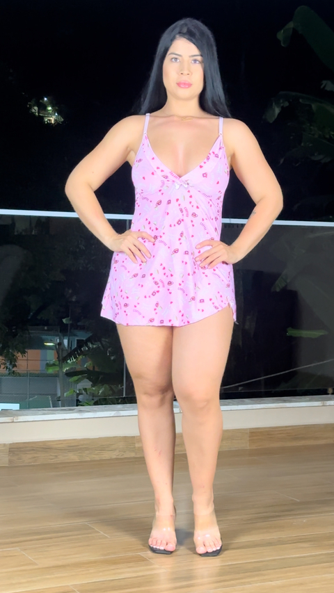 camisola good morning rosa bebê