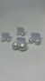 Brinco bolinha fosca