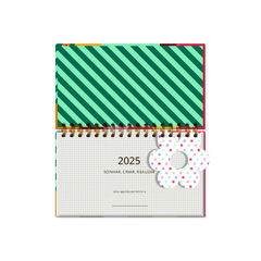 Agenda Mini Arco-íris - comprar online