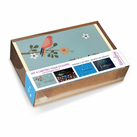 Kit Cartões Linha Essencial – 4 unid. Toda Ocasião - comprar online