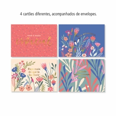 Kit Cartões Linha Essencial – 4 unid. Primavera na internet