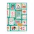 Caderneta Singer A5 Financeiro - Stamps Azul