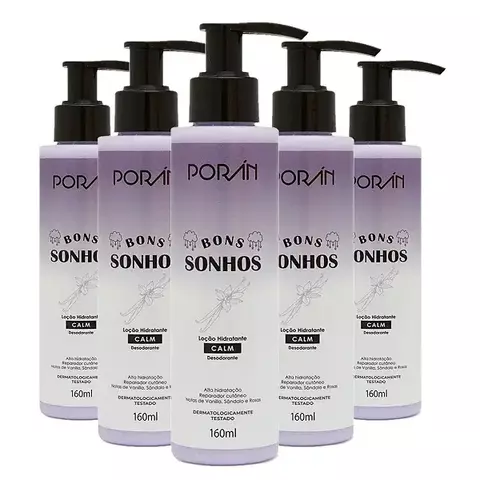 PORAN LOCAO HIDRATANTE BONS SONHOS CALM 160ML PR320 PORAN