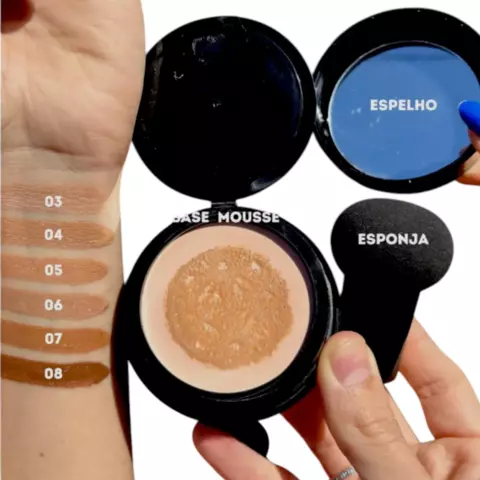 MIAMAKE BASE MOUSSE CORES MEDIAS MM535 MIAMAKE