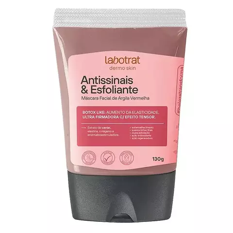 LABOTRAT MASC FACIAL ARGILA VERMELHA ANTISSINAIS 130G LABOTRAT