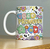 Caneca Cerâmica Branca - Padrinhos