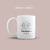 Caneca Cerâmica Branca - Padrinhos