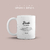 Caneca Cerâmica Branca - Padrinhos