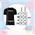 Camiseta Preta - Geek - Blessed - Personalizados