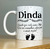 Caneca Cerâmica Branca - Padrinhos