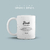 Caneca Cerâmica Branca - Padrinhos