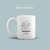 Caneca Cerâmica Branca - Padrinhos