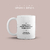Caneca Cerâmica Branca - Padrinhos