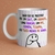 Caneca Meme - Café, abraço, pix..
