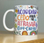 Caneca Meme - Acordar cedo para me atras com calma.