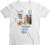 Camiseta Branca Poliéster - Especial Pai