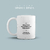 Caneca Cerâmica Branca - Padrinhos