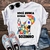 Camiseta Branca - Autismo