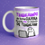 Caneca Meme - Não há intenção de trabalhar