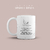 Caneca Cerâmica Branca - Padrinhos