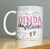 Caneca Cerâmica Branca - Padrinhos