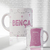 Caneca Cerâmica Branca - Padrinhos na internet