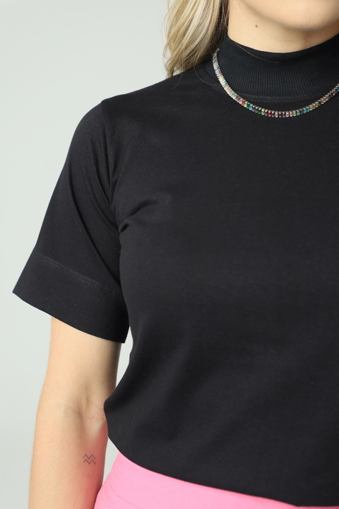 T-Shirt Gola Alta PRETA