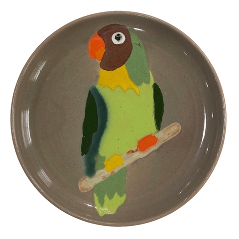 Prato Decorativo Agapornes