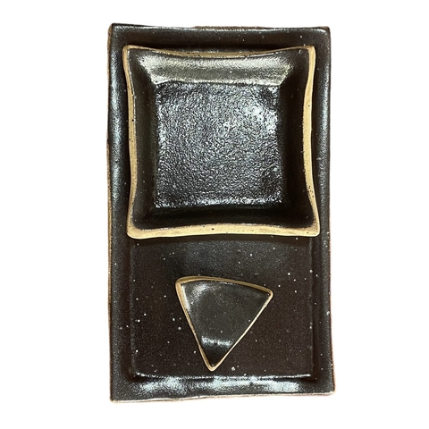 Conjunto para Sushi - Três Peças - Preto